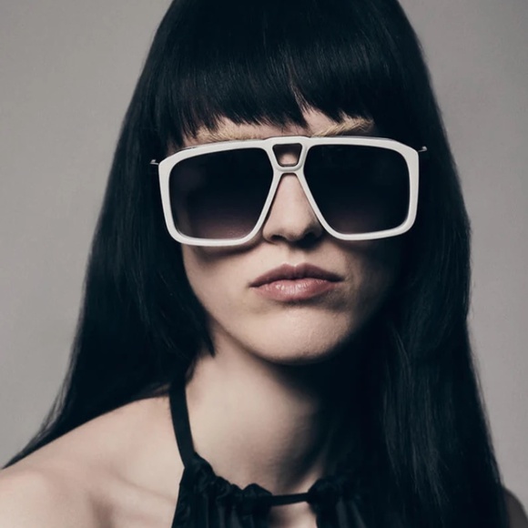 ✧ Jacques Marie Mage Savoy Matte White 26/50 Glasses Excellent Condition - Picture 2 of 12